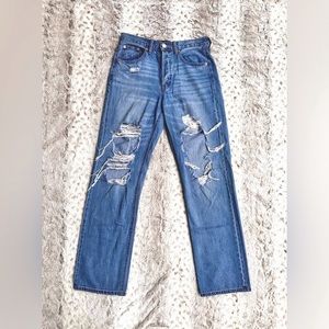 AÉROPOSTALE 90’s baggy jeans - medium wash | SIZE: 4